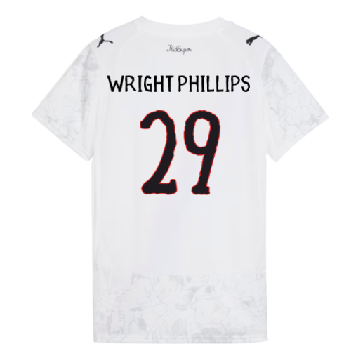 2025-2026 KIDSUPER x Manchester City CWC Shirt (White) - Womens (Wright Phillips 29)