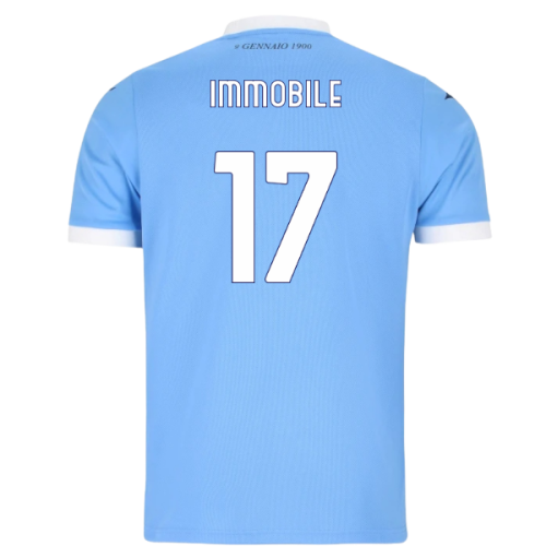 2025-2026 Lazio Home Shirt (Immobile 17)