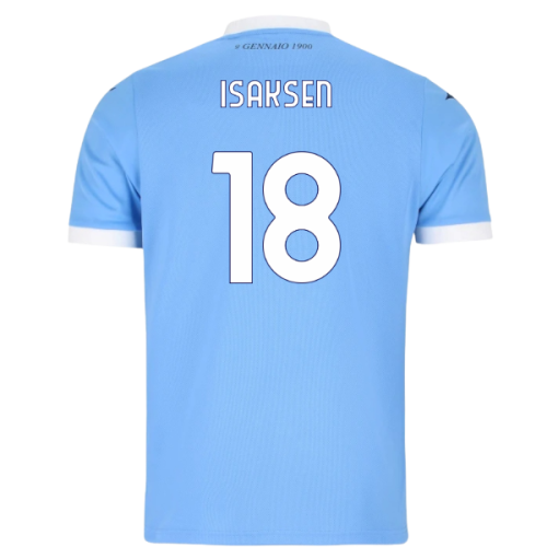 2025-2026 Lazio Home Shirt (Isaksen 18)