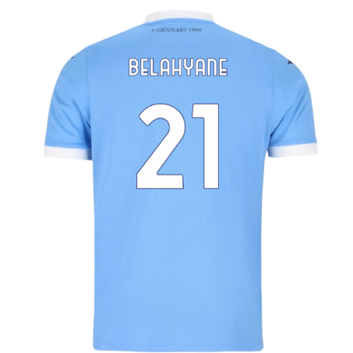 2025-2026 Lazio Home Shirt (Kids) (Belahyane 21)