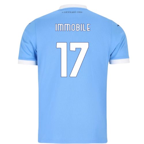 2025-2026 Lazio Home Shirt (Kids) (Immobile 17)