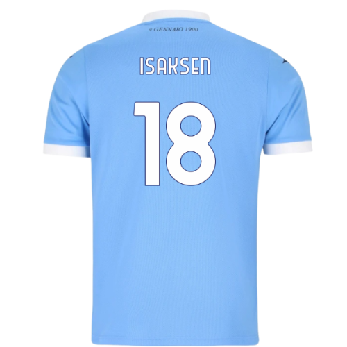 2025-2026 Lazio Home Shirt (Kids) (Isaksen 18)
