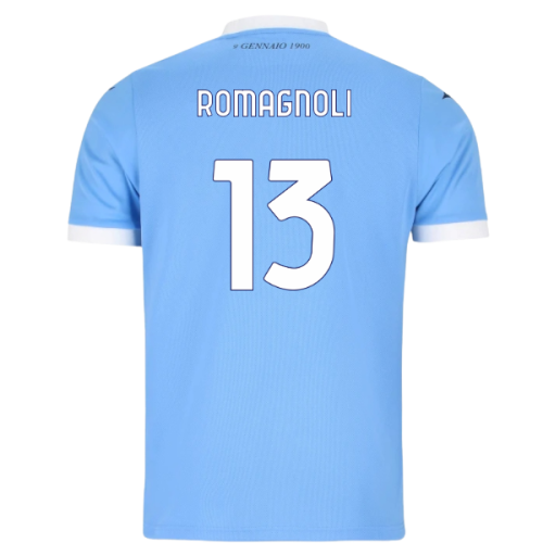 2025-2026 Lazio Home Shirt (Kids) (Romagnoli 13)
