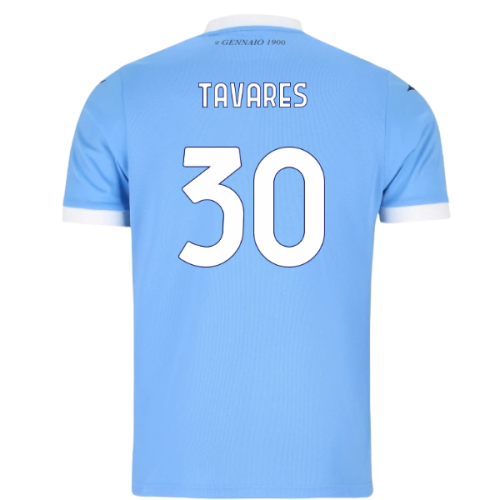 2025-2026 Lazio Home Shirt (Kids) (Tavares 30)