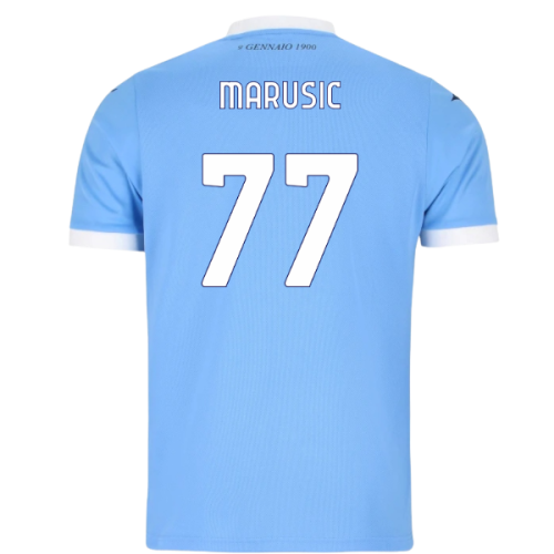 2025-2026 Lazio Home Shirt (Marusic 77)