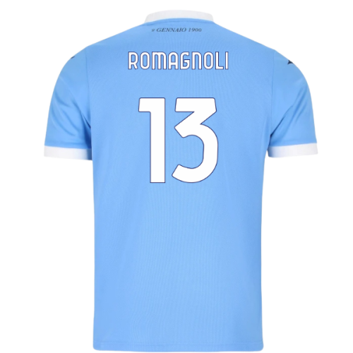 2025-2026 Lazio Home Shirt (Romagnoli 13)