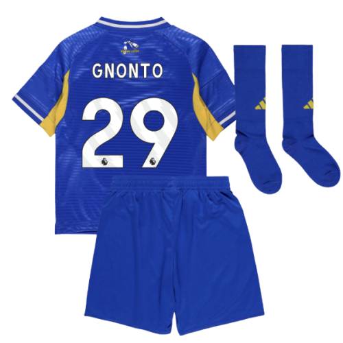 2025-2026 Leeds Away Mini Kit (Gnonto 29)