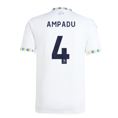 2025-2026 Leeds United Home Shirt (Ampadu 4)