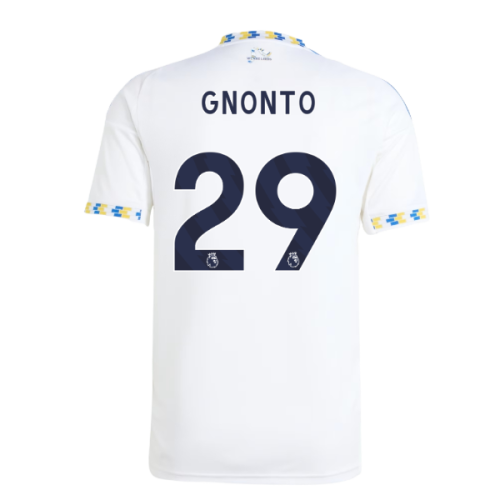 2025-2026 Leeds United Home Shirt (Gnonto 29)