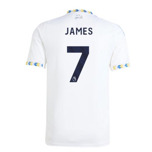 2025-2026 Leeds United Home Shirt (James 7)