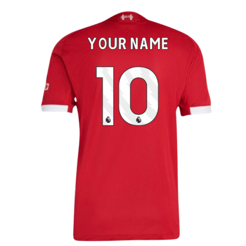 2025-2026 Liverpool Authentic Home Shirt (Your Name)
