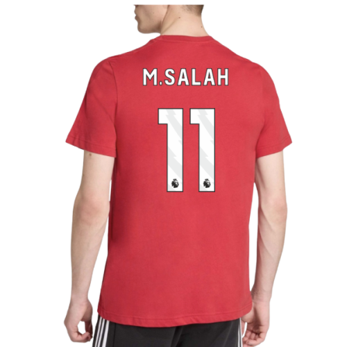 2025-2026 Liverpool DNA Tee (Red) (M.Salah 11)