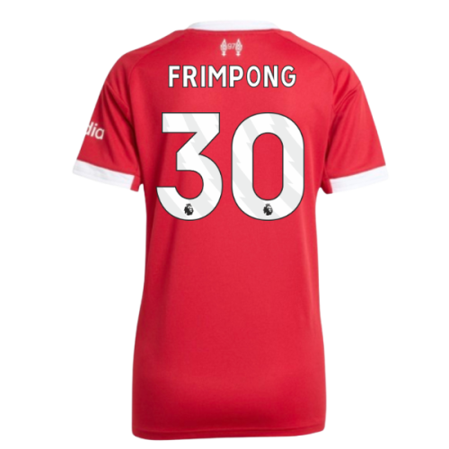 2025-2026 Liverpool Home Shirt (Womens) (Frimpong 30)