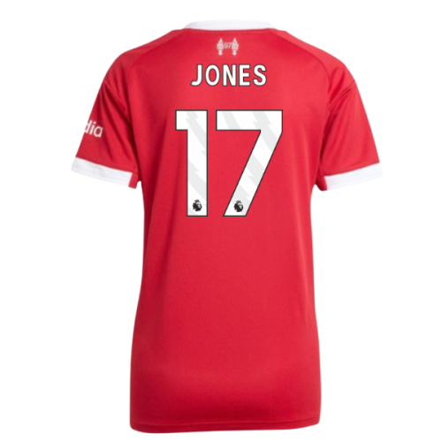 2025-2026 Liverpool Home Shirt (Womens) (Jones 17)