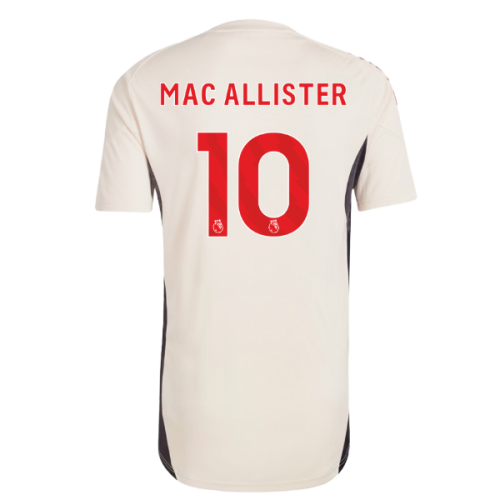 2025-2026 Liverpool Training Jersey (White) - Kids (Mac Allister 10)