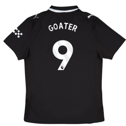 2025-2026 Man City Authentic Away Shirt (Goater 9)