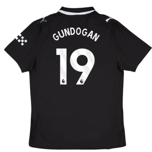 2025-2026 Man City Authentic Away Shirt (Gundogan 19)