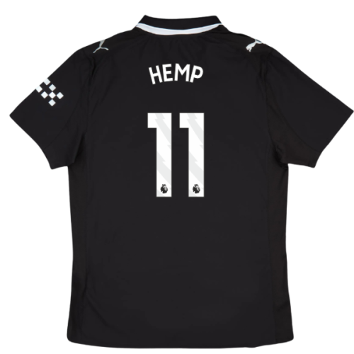 2025-2026 Man City Authentic Away Shirt (Hemp 11)