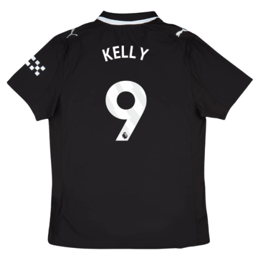 2025-2026 Man City Authentic Away Shirt (Kelly 9)