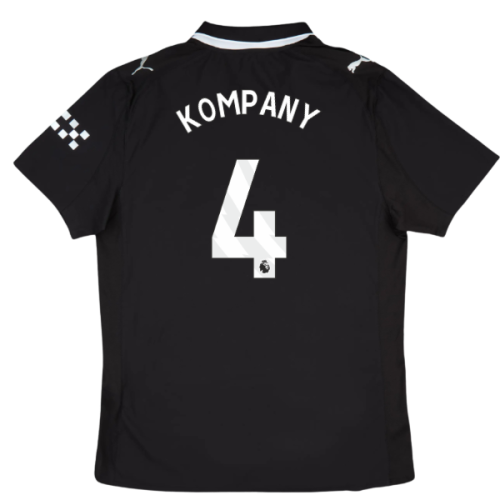 2025-2026 Man City Authentic Away Shirt (Kompany 4)