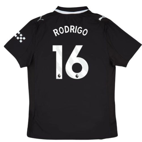 2025-2026 Man City Authentic Away Shirt (Rodrigo 16)