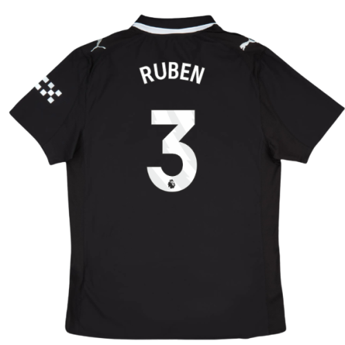 2025-2026 Man City Authentic Away Shirt (Ruben 3)