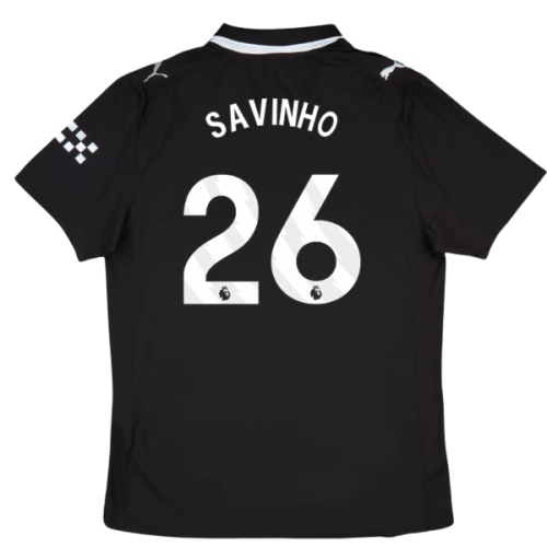 2025-2026 Man City Authentic Away Shirt (Savinho 26)