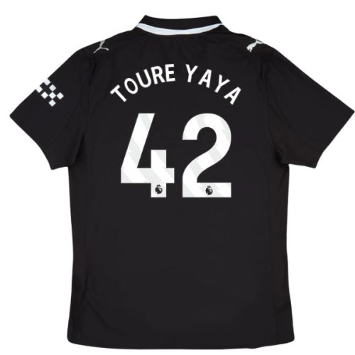 2025-2026 Man City Authentic Away Shirt (Toure Yaya 42)