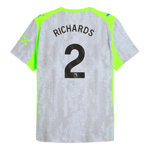 2025-2026 Man City Authentic Third Shirt (Richards 2)