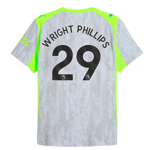 2025-2026 Man City Authentic Third Shirt (Wright Phillips 29)