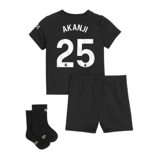 2025-2026 Man City Away Baby Kit (Akanji 25)