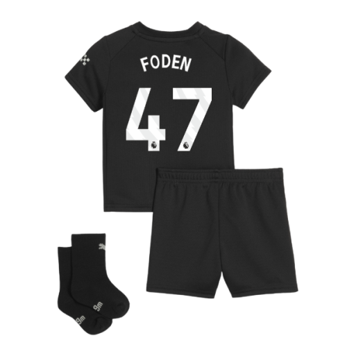 2025-2026 Man City Away Baby Kit (Foden 47)