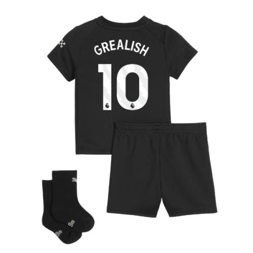2025-2026 Man City Away Baby Kit (Grealish 10)