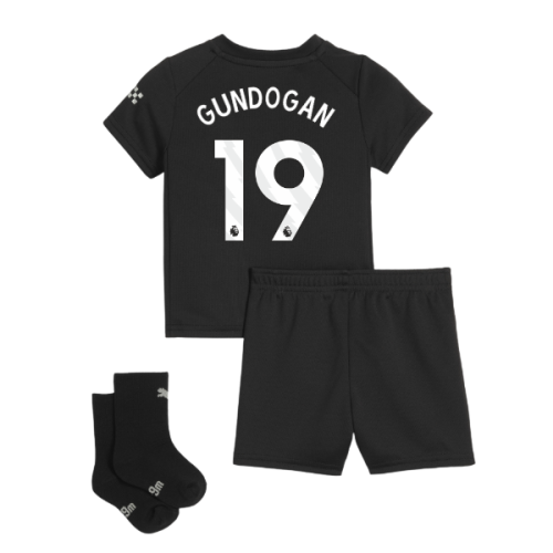 2025-2026 Man City Away Baby Kit (Gundogan 19)