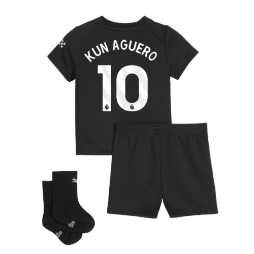 2025-2026 Man City Away Baby Kit (Kun Aguero 10)