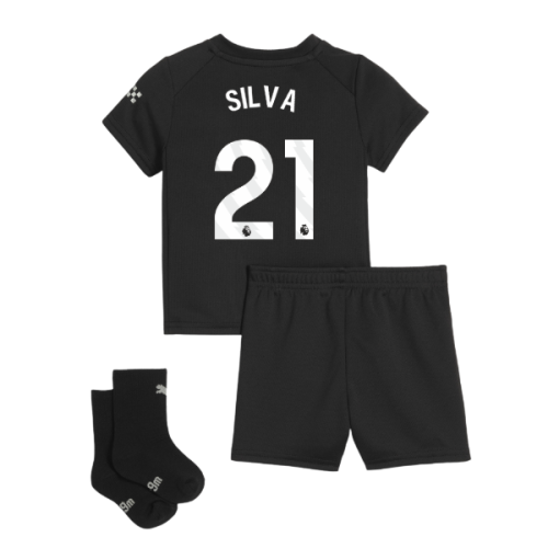 2025-2026 Man City Away Baby Kit (Silva 21)