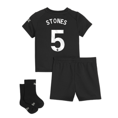 2025-2026 Man City Away Baby Kit (Stones 5)