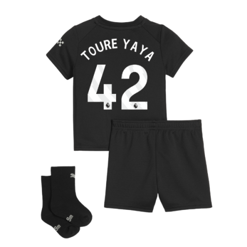 2025-2026 Man City Away Baby Kit (Toure Yaya 42)