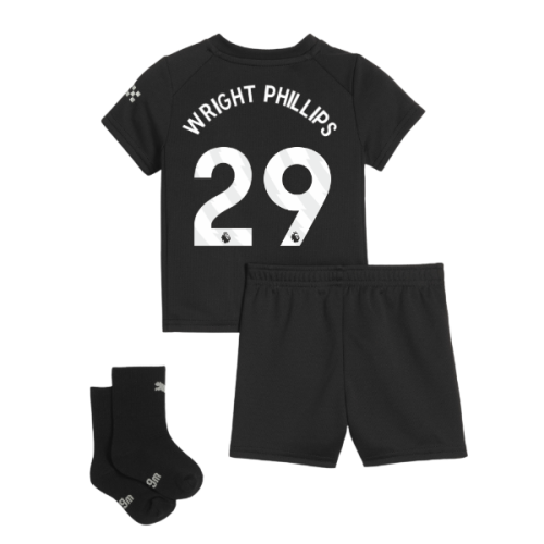 2025-2026 Man City Away Baby Kit (Wright Phillips 29)