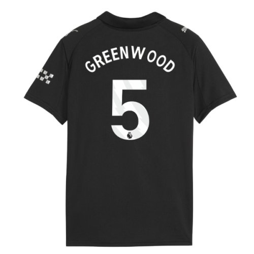2025-2026 Man City Away Mini Kit (Greenwood 5)