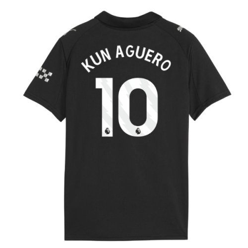 2025-2026 Man City Away Mini Kit (Kun Aguero 10)
