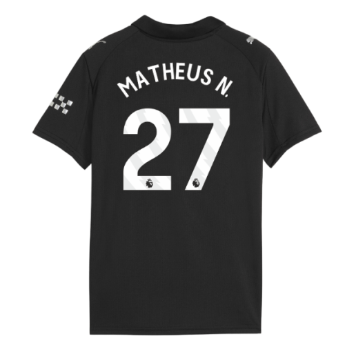 2025-2026 Man City Away Mini Kit (Matheus N. 27)