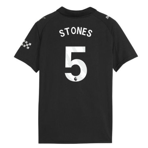 2025-2026 Man City Away Mini Kit (Stones 5)