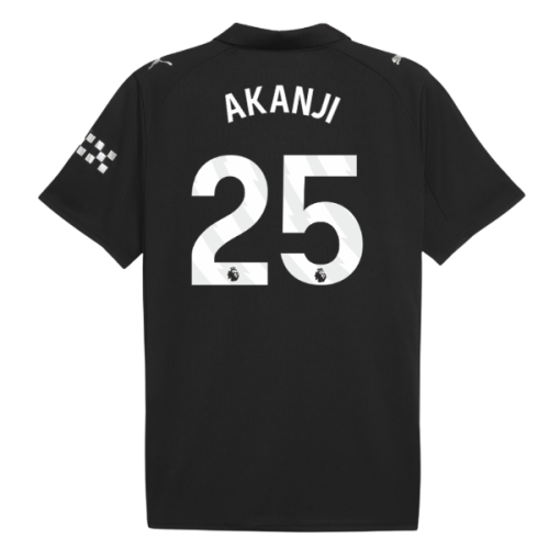 2025-2026 Man City Away Shirt (Akanji 25)