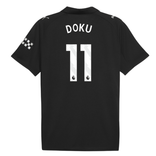 2025-2026 Man City Away Shirt (Doku 11)
