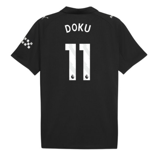 2025-2026 Man City Away Shirt (Doku 11)