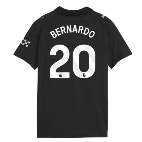 2025-2026 Man City Away Shirt (Kids) (Bernardo 20)