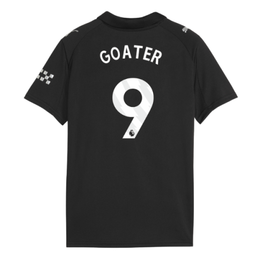 2025-2026 Man City Away Shirt (Kids) (Goater 9)