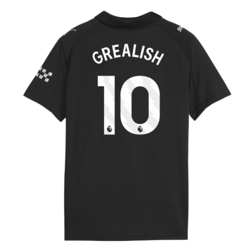 2025-2026 Man City Away Shirt (Kids) (Grealish 10)