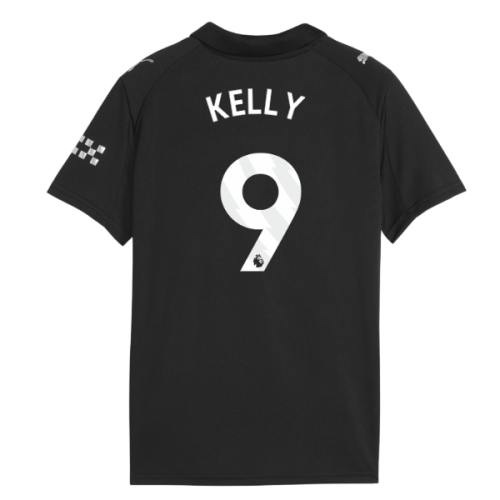 2025-2026 Man City Away Shirt (Kids) (Kelly 9)